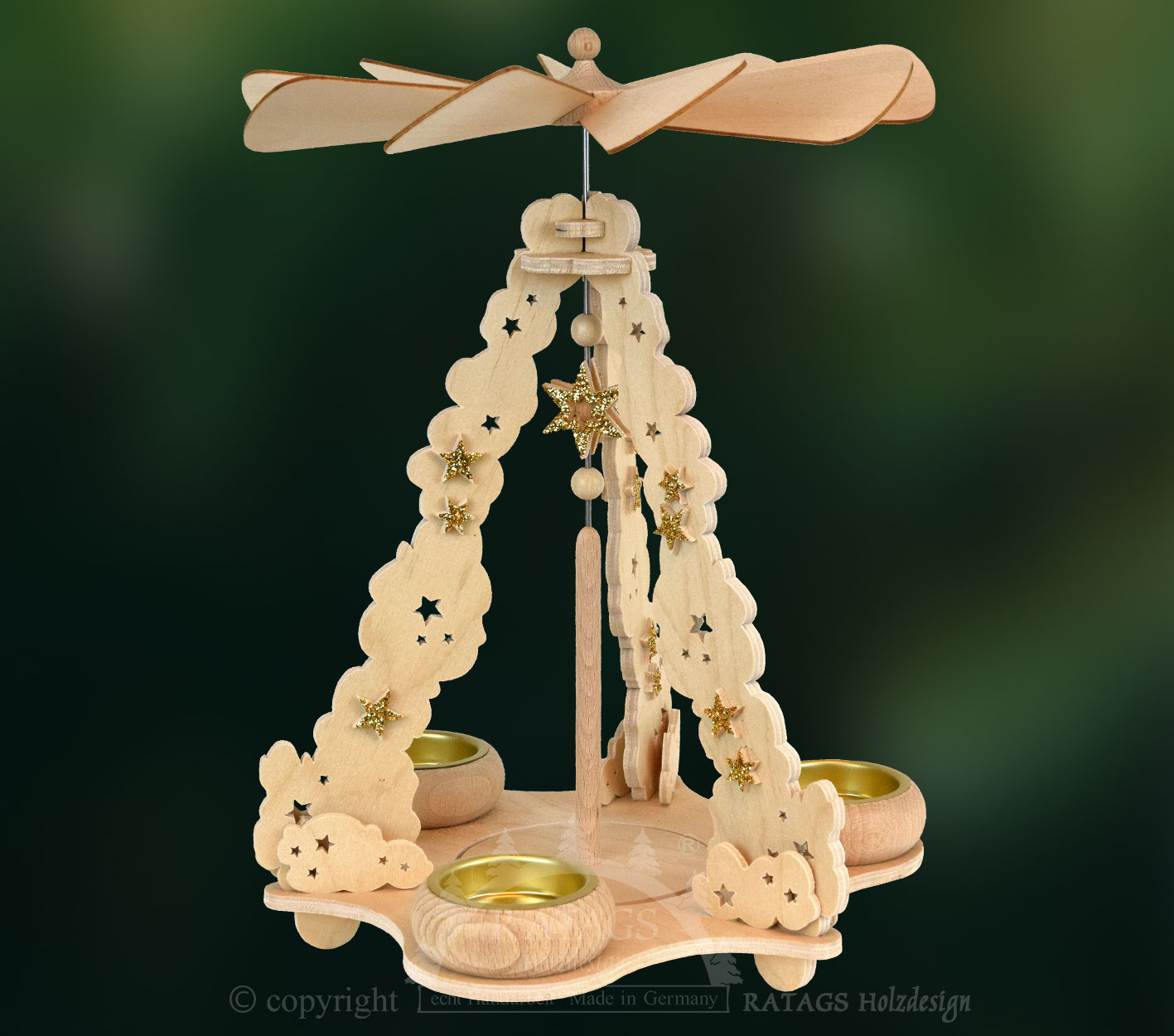 Wolkenpyramide, unbestückt