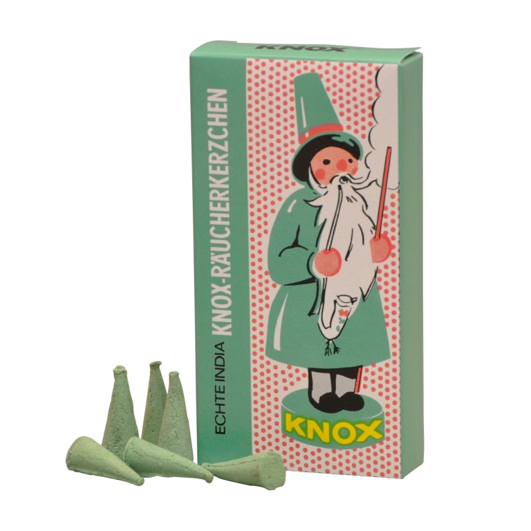 KNOX - Ostalgie Räucherkerzen Tanne Weihrauch, Sandel KNOX - Ostalgie Räucherkerzen Tanne Weihrauch, Sandel
