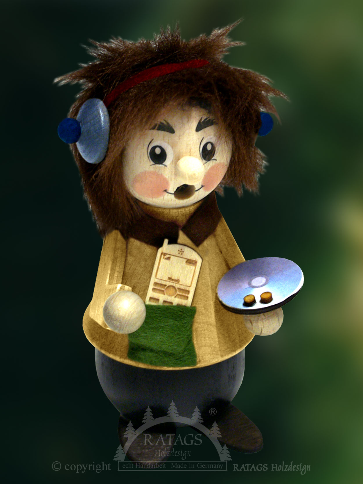Räuchermännchen, Teenager, Walkman