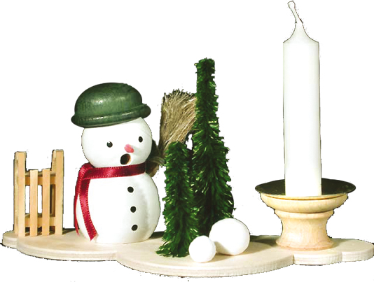 Räucherschneemann zum Basteln, Wiese Räucherschneemann zum Basteln, Wiese
