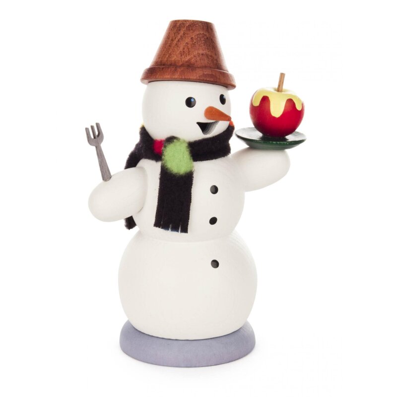Schneemann mit Bratapfel neu 2021