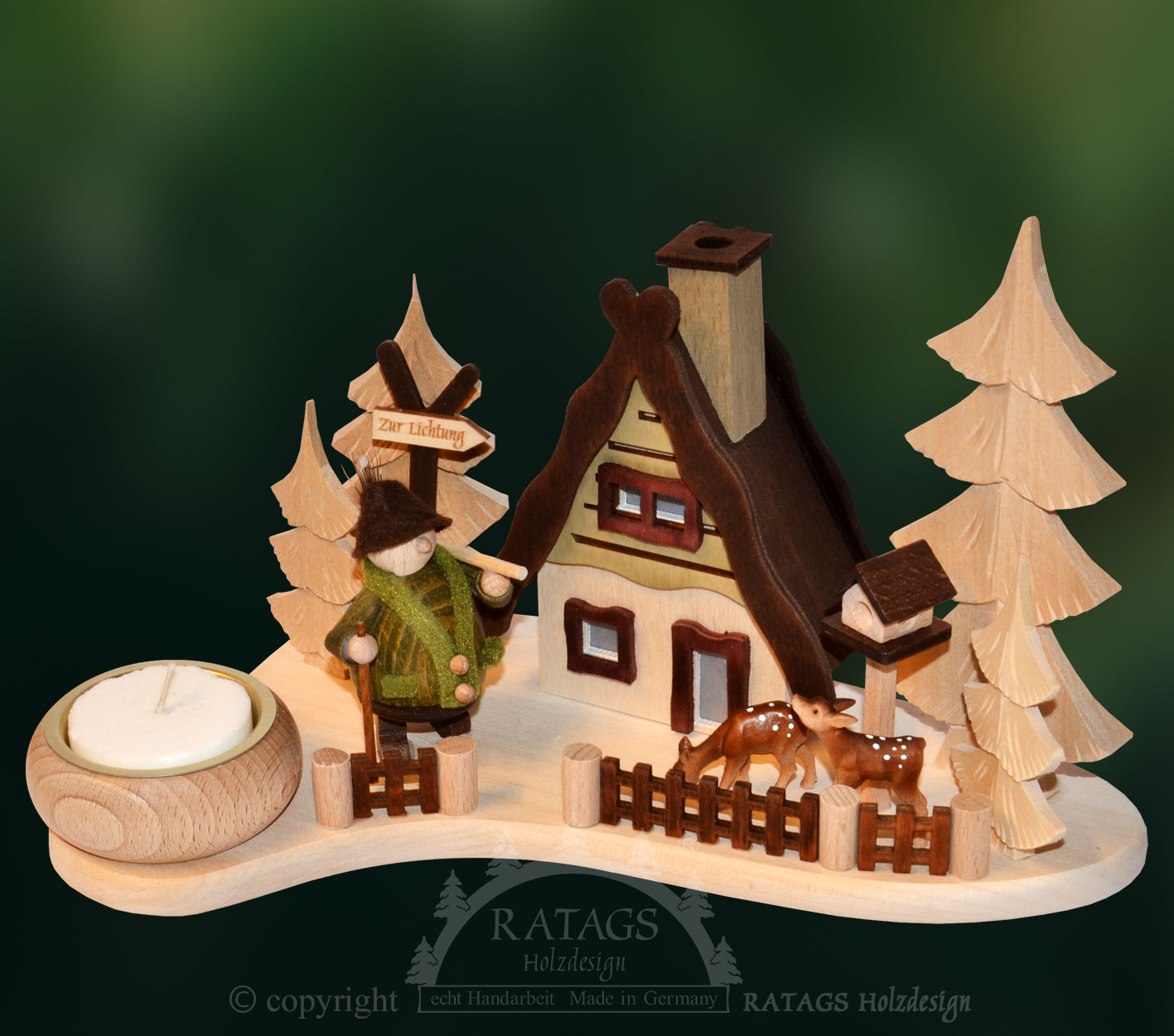 Lichterteller, Zur Lichtung