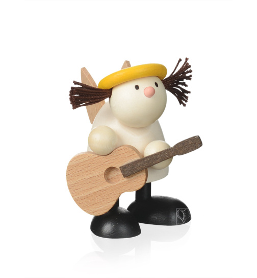 Engel Lotte mit Gitarre, H 7cm Engel Lotte mit Gitarre, H 7cm