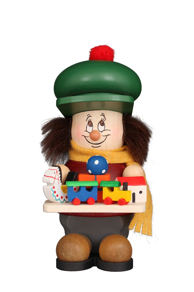 Mikrowichtel Spielzeughändler Breite 4,5 cm, Höhe 10 cm, Tiefe  6 cm