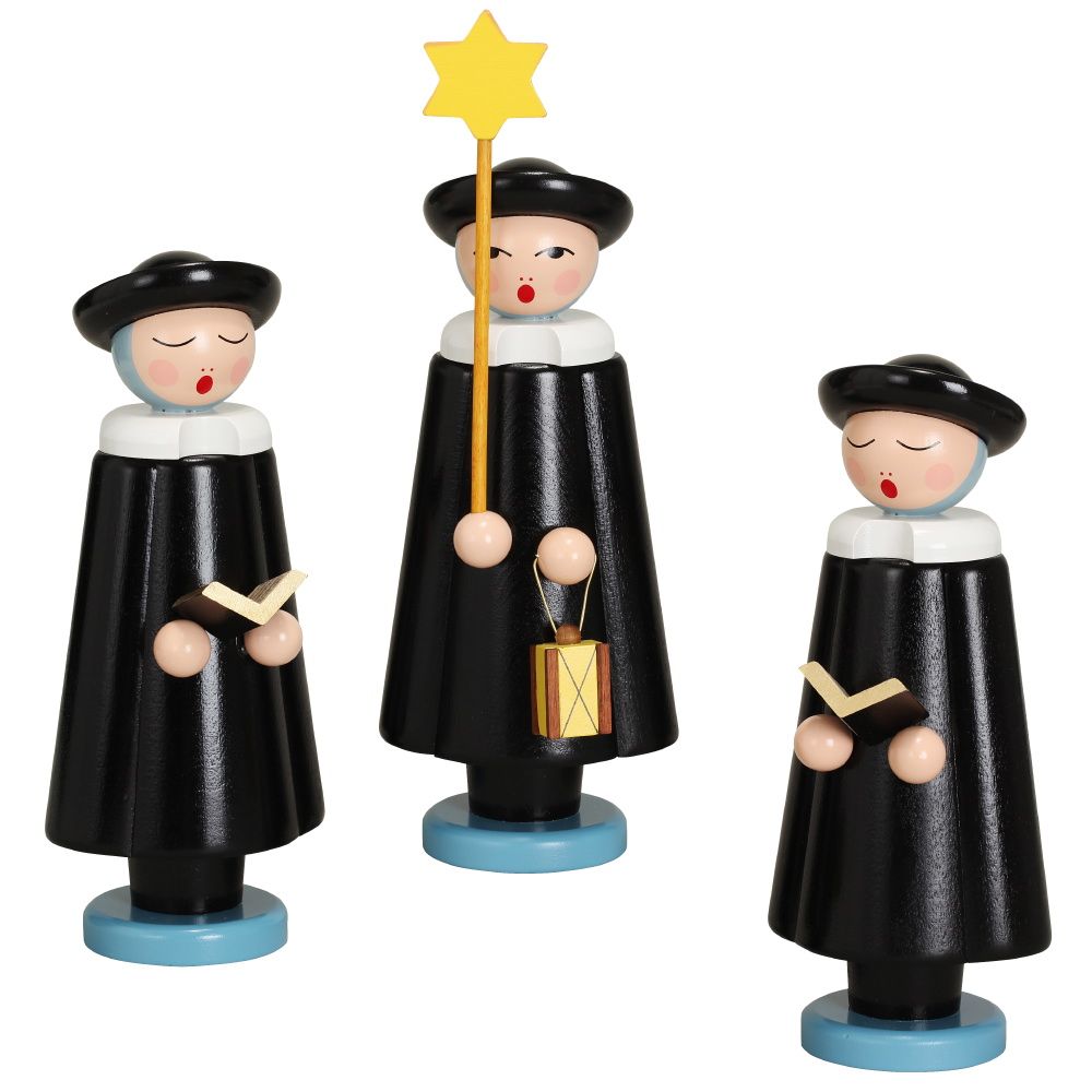 Kurrende, schwarz, 3er Set