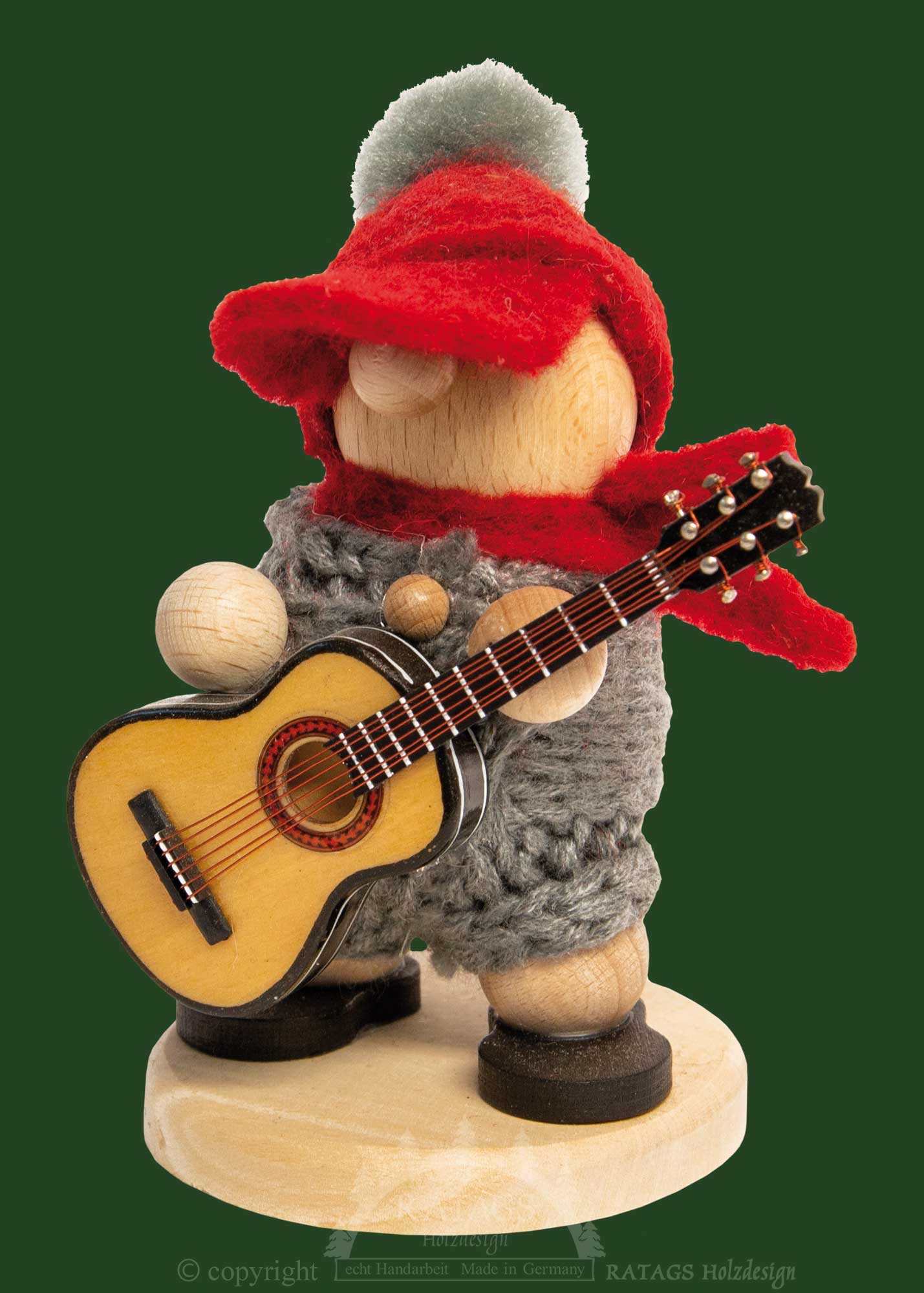 White Snow Band, Figur mit Gitarre