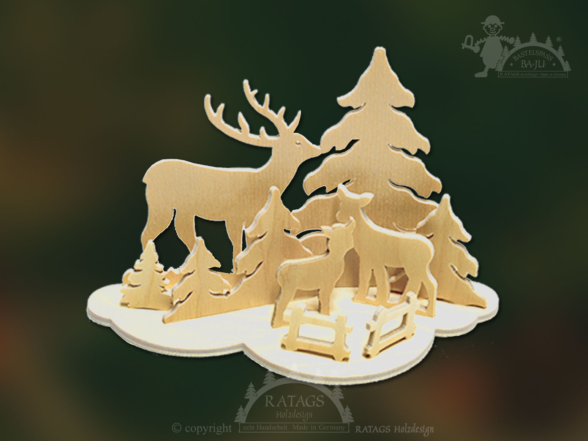 Tischschmuck zum Basteln, Wolke Hirsch Tischschmuck zum Basteln, Wolke Hirsch
