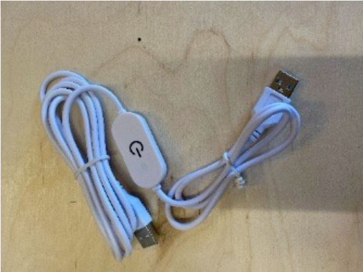 USB 2.0 Zuleitung / Dimmfunktion USB 2.0 Zuleitung / Dimmfunktion