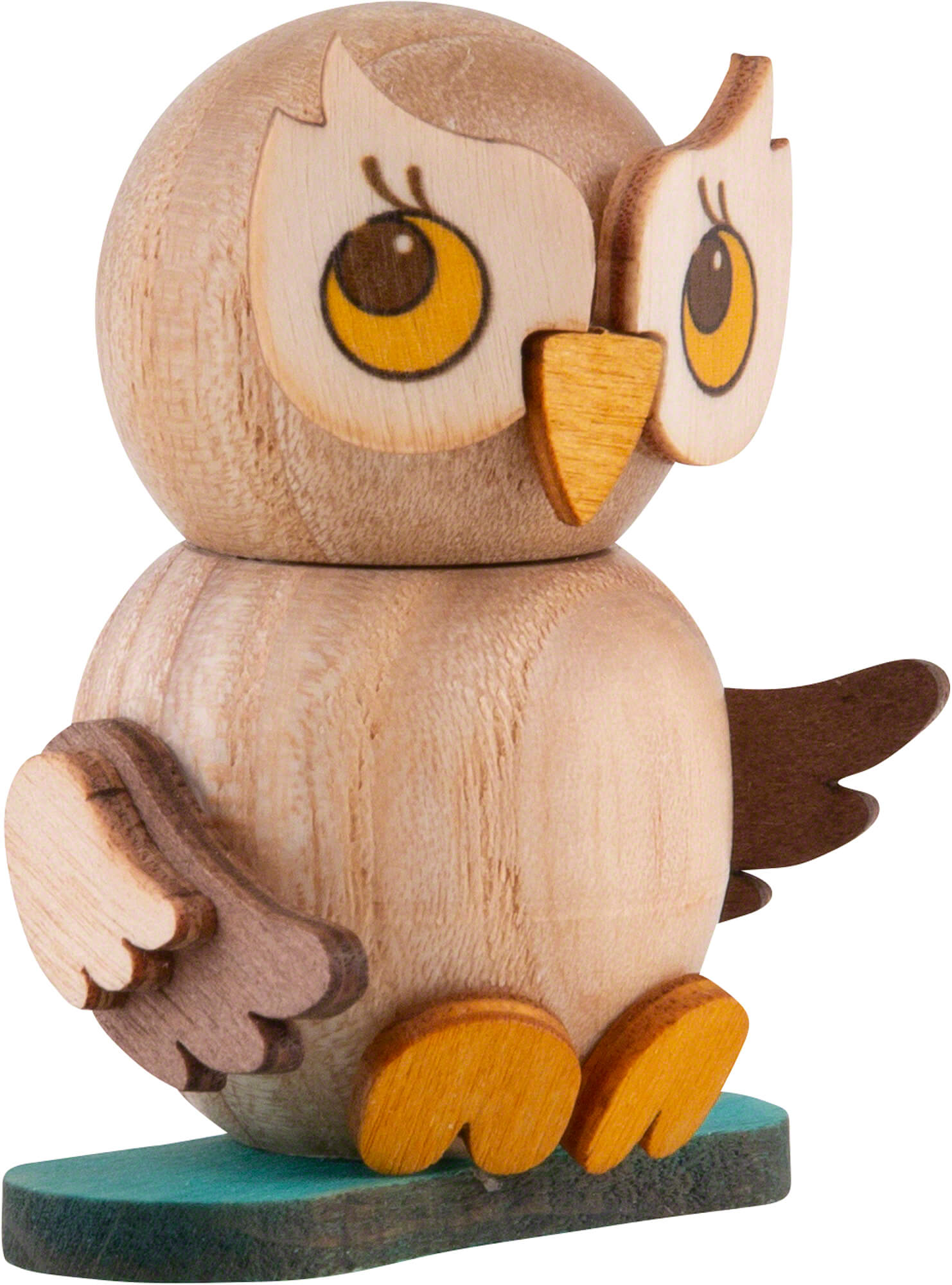 Eulenkind mit Snowboard ca. 4 cm, neu 2021