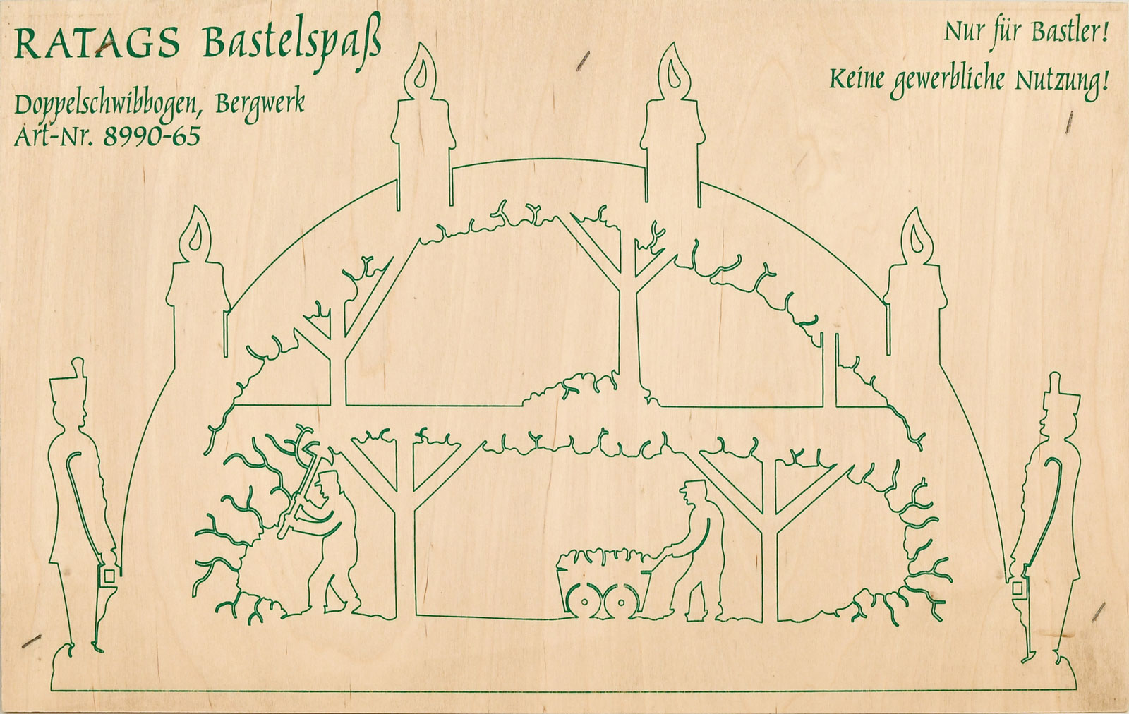2 Motivsperrholzplatten, klein, Schwibbogen Bergwerk, zum Selbstaussägen 2 Motivsperrholzplatten, klein, Schwibbogen Bergwerk, zum Selbstaussägen