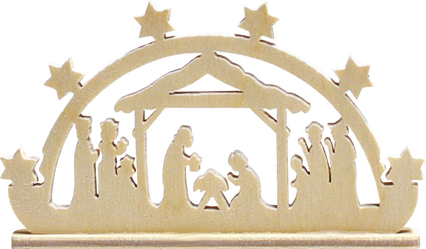Miniaturschwibbogen Geburt Christi Miniaturschwibbogen Geburt Christi