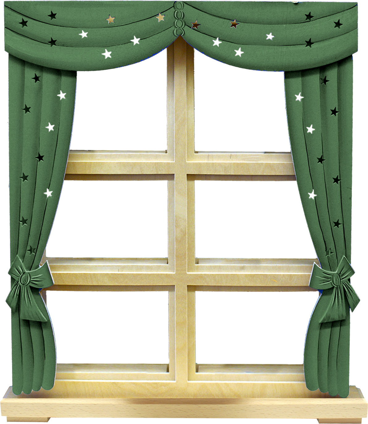 Landhausfenster handbemalt grün Landhausfenster handbemalt grün