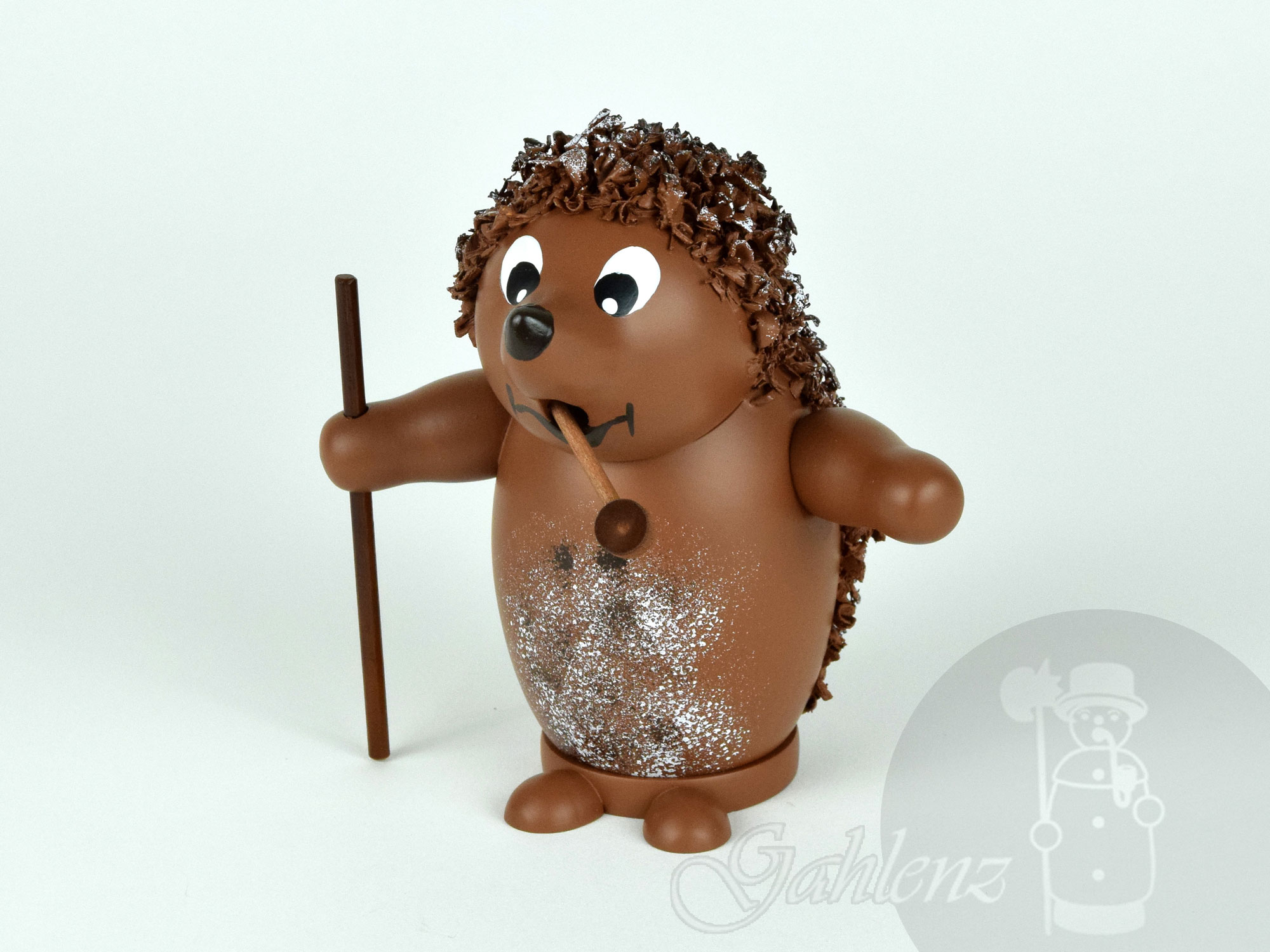 Räuchermann, Igel, H 13,5 cm
