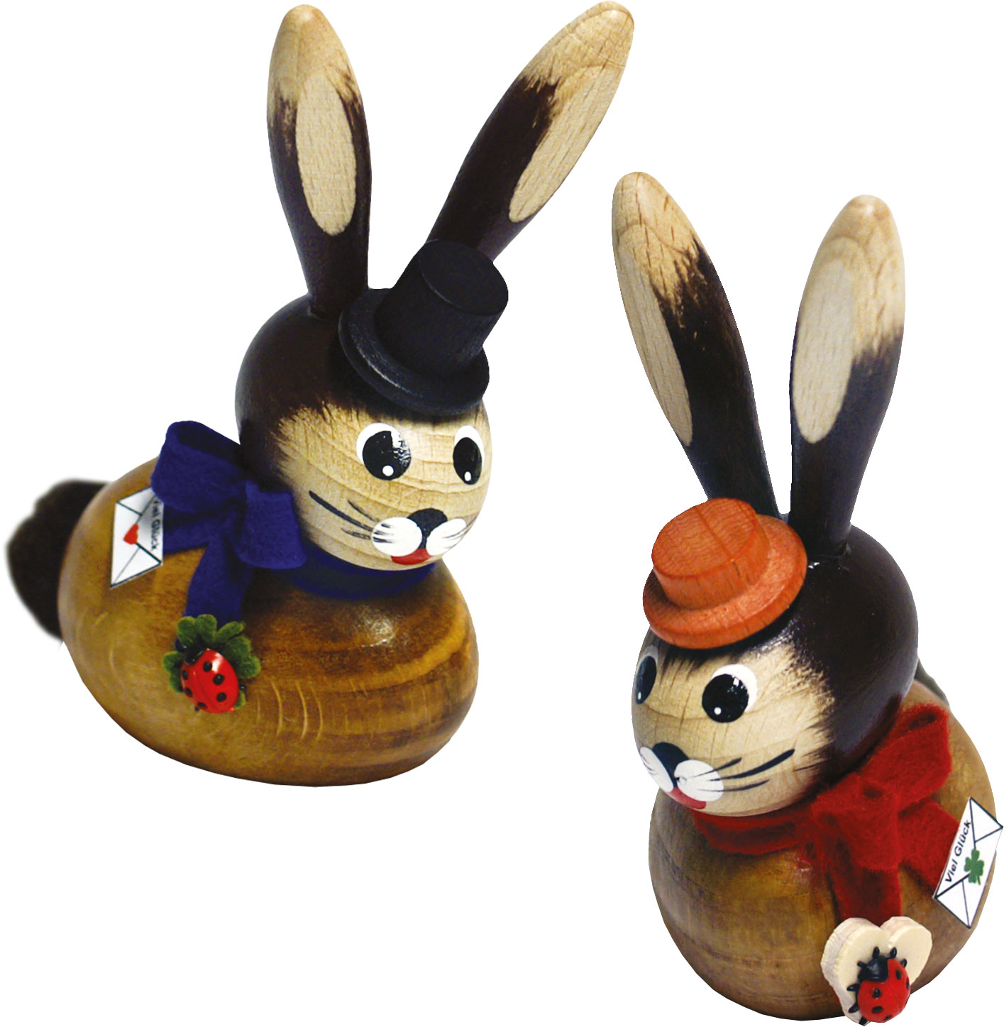 Glückshasen, 2er Set