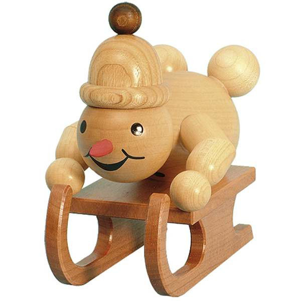 Schneemann, Junior Rennschlitten, mittel 14 cm Schneemann, Junior Rennschlitten, mittel 14 cm