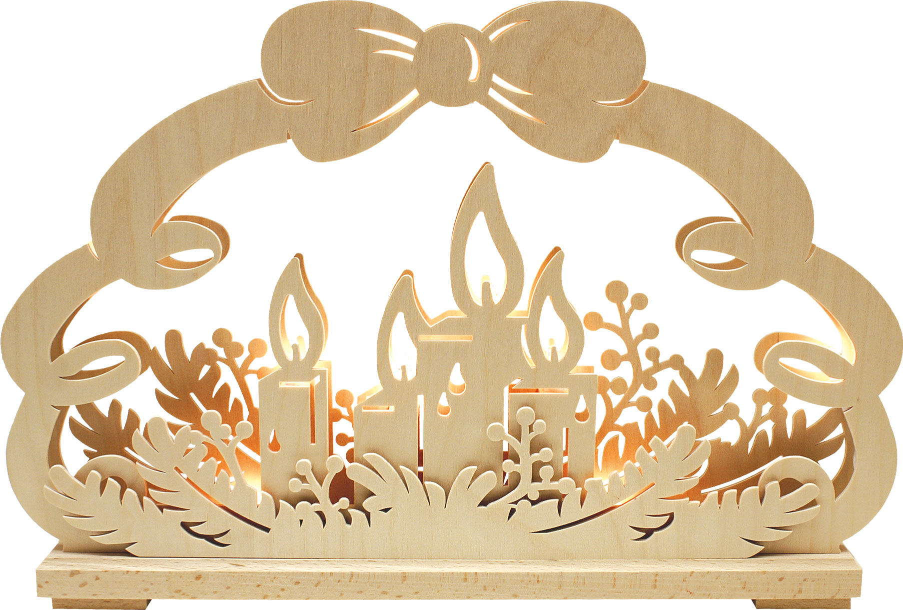 Schwibbogen kl., Adventslichter Schwibbogen kl., Adventslichter