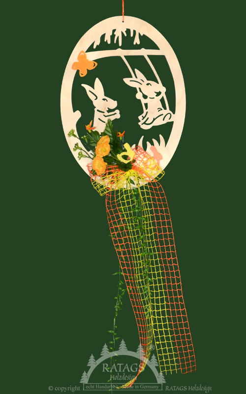 Raumdeko zum Basteln, Hasenfreuden