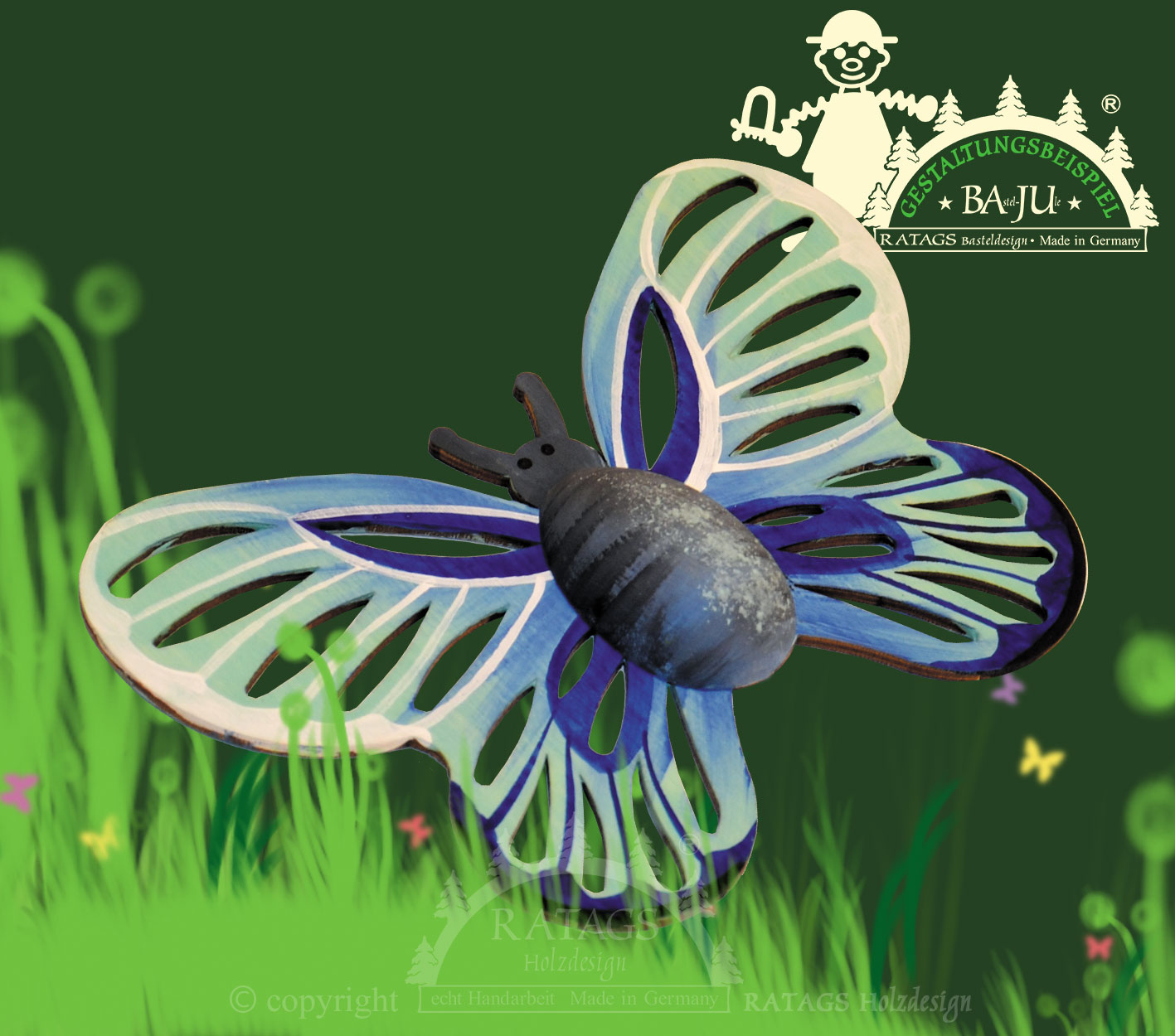 Schmetterling zum Basteln, groß Schmetterling zum Basteln, groß