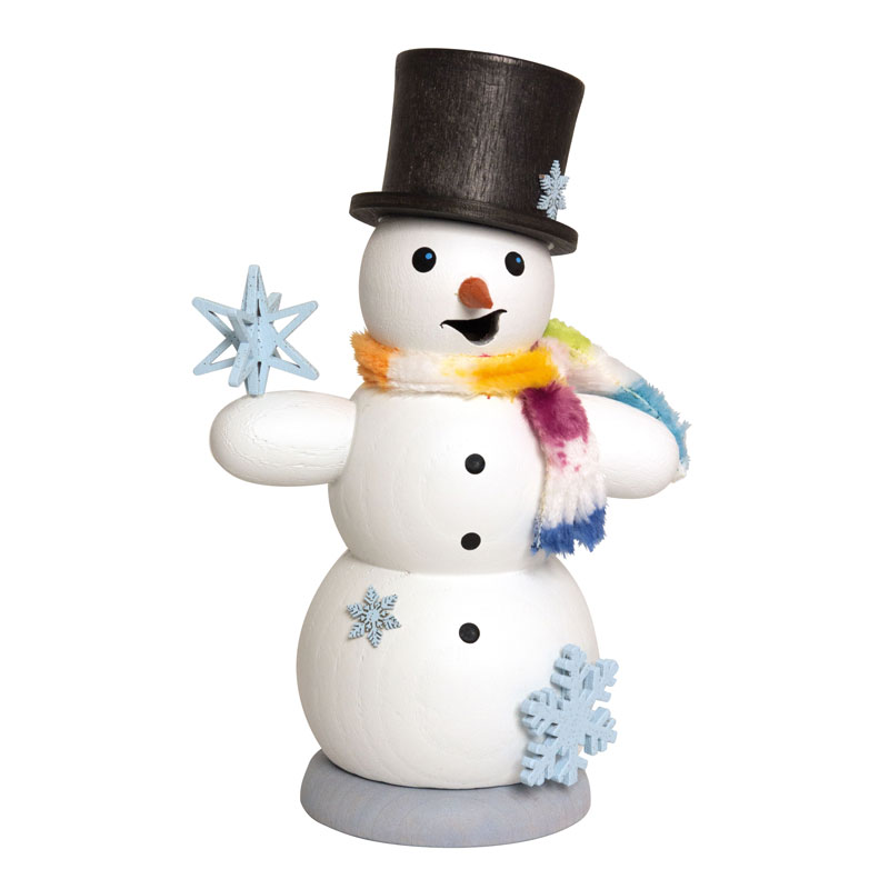 mit Schneesternen mit Schneesternen