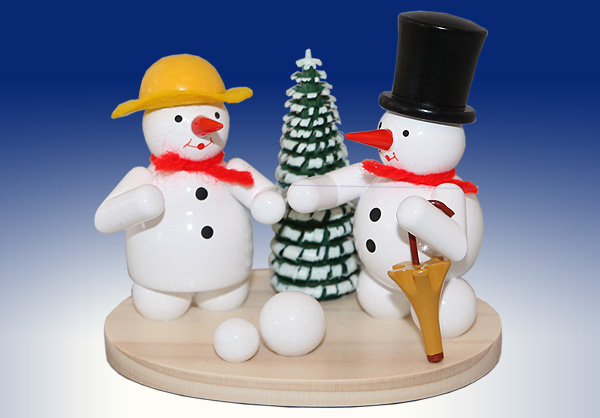 Schneemannpaar