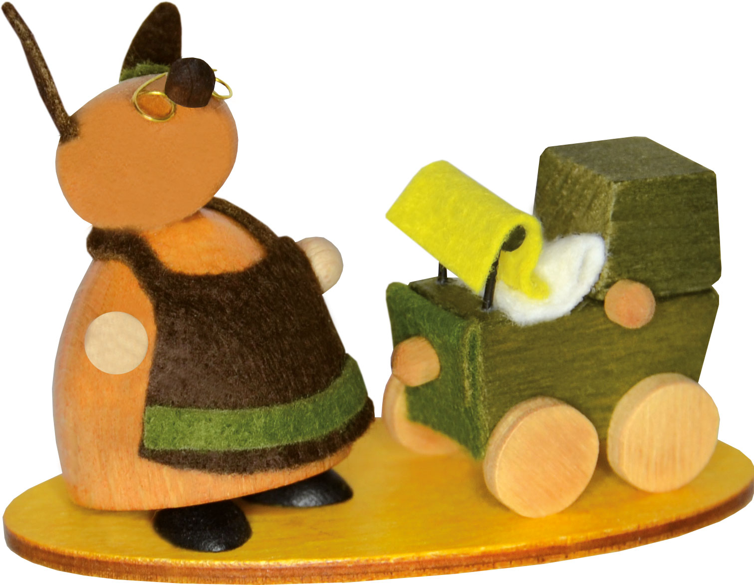 Hasenomi mit Kinderwagen Hasenomi mit Kinderwagen
