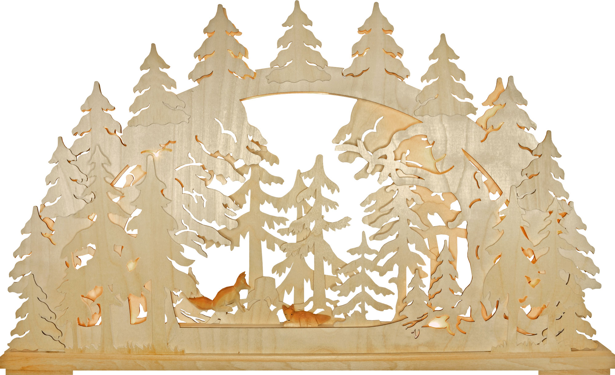 Schwibbogen zum Basteln, groß Im Wald Schwibbogen zum Basteln, groß Im Wald