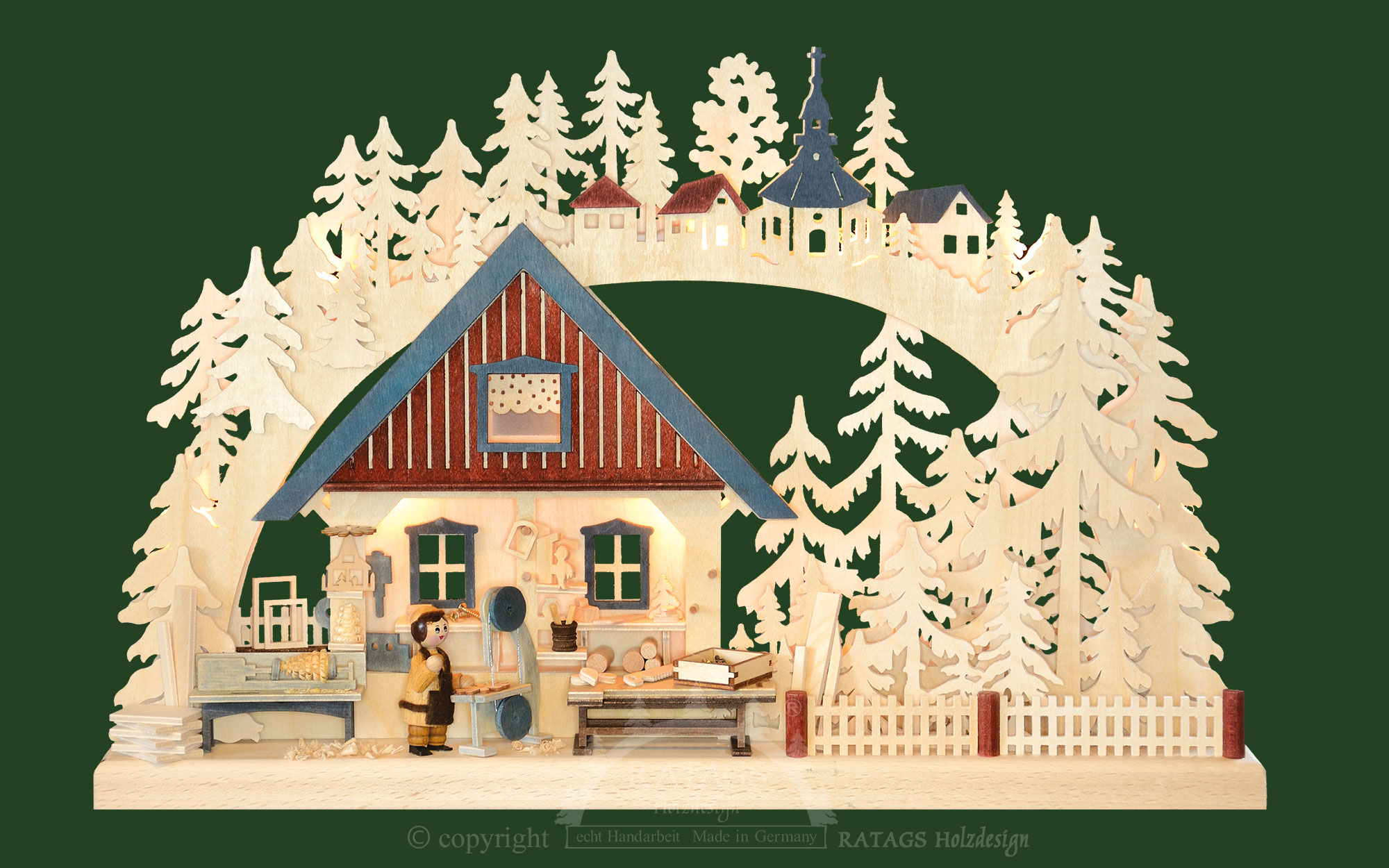 3D-Schwibbogen kl., Hobbywerkstatt 3D-Schwibbogen kl., Hobbywerkstatt