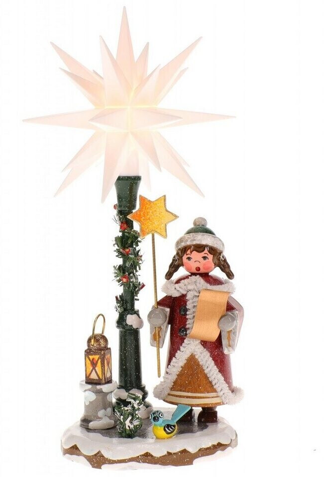 Winterkind, Herrnhuter Sternsinger elektrisch beleuchtet, 7,5 cm