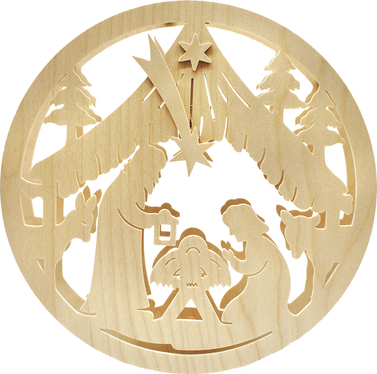 Fensterbild, beleuchtet, Heilige Familie Fensterbild, beleuchtet, Heilige Familie