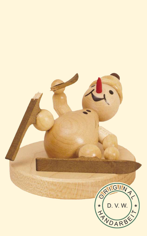 Schneemann, Junior, Skiunfall Sockel 7 cm
