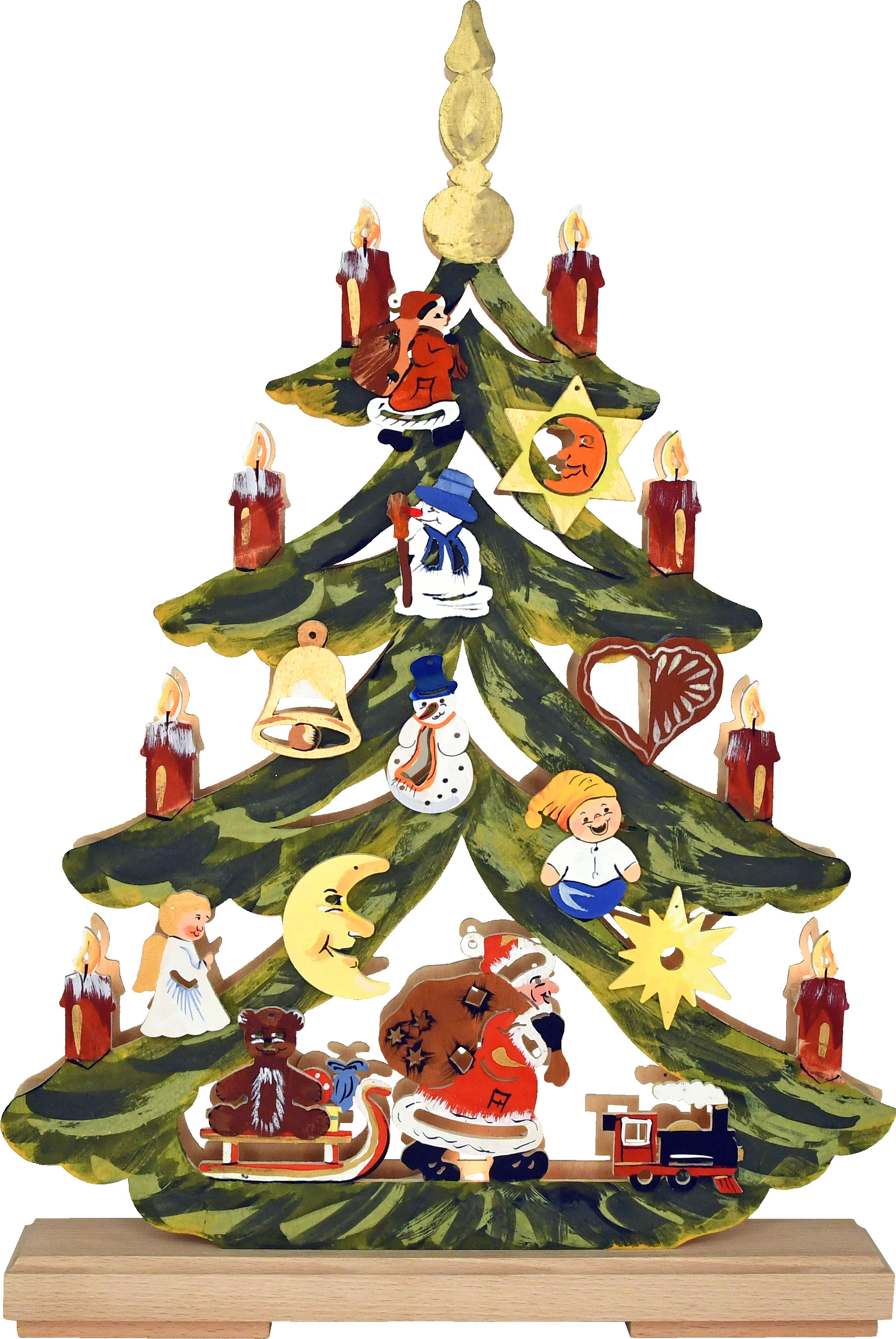 Tanne klein, Baumbehang, handbemalt Tanne klein, Baumbehang, handbemalt