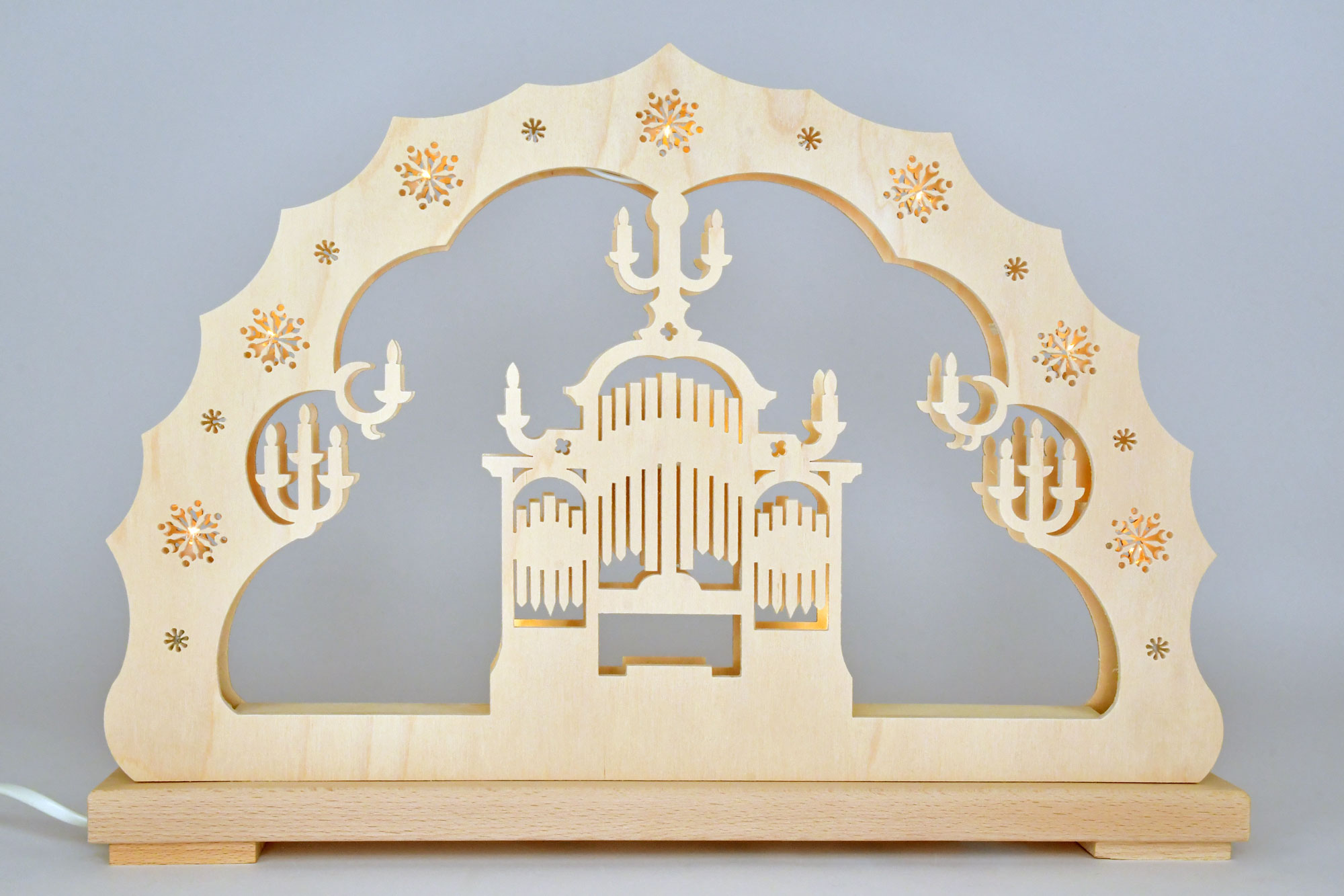 Schwibbogen kl., Orgelkonzert, unbestückt Schwibbogen kl., Orgelkonzert, unbestückt