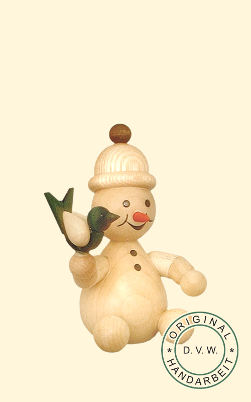 Schneemann, Junior, Vogel 7 cm Schneemann, Junior, Vogel 7 cm