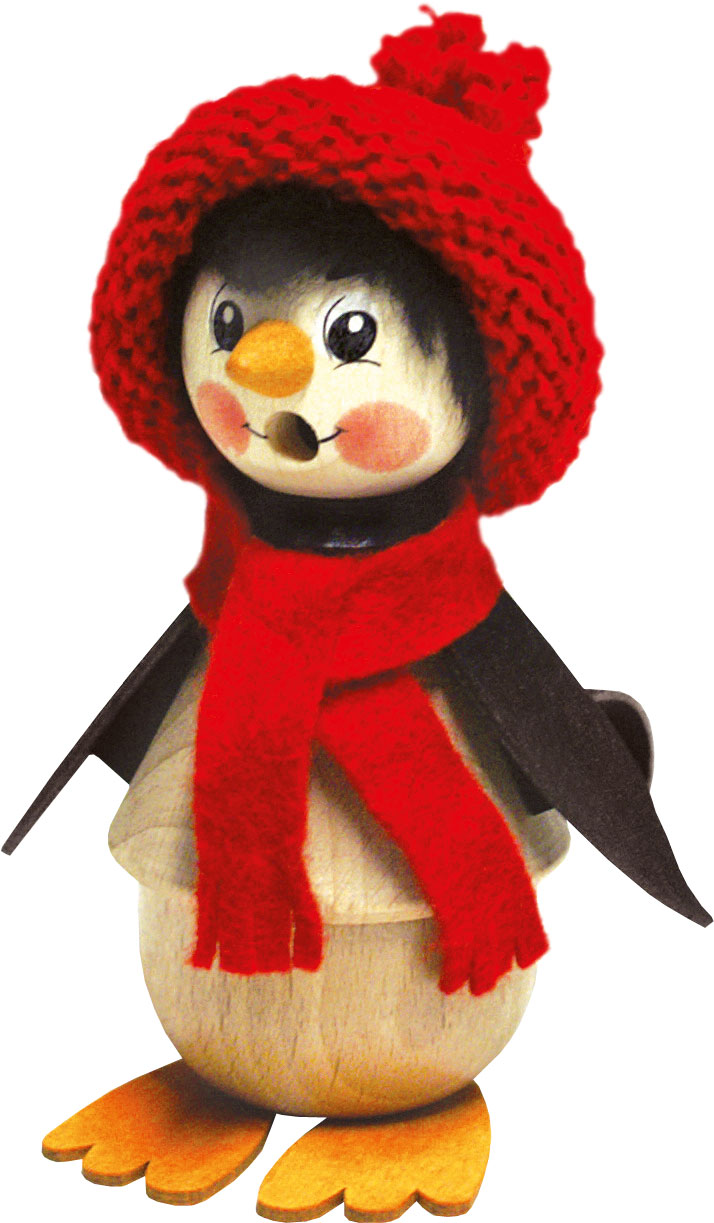 Kurzlatscher, Pinguin mit Mütze Kurzlatscher, Pinguin mit Mütze