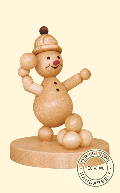 Schneemann, Junior, Schneeballwerfer Sockel 8 cm Schneemann, Junior, Schneeballwerfer Sockel 8 cm