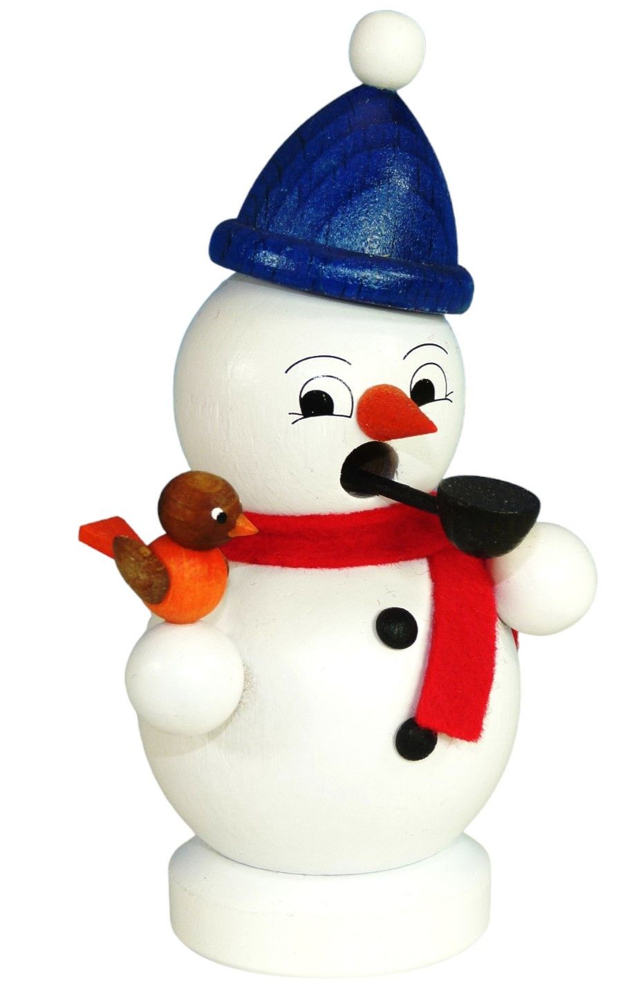 Räuchermann, Schneemann, Vogel