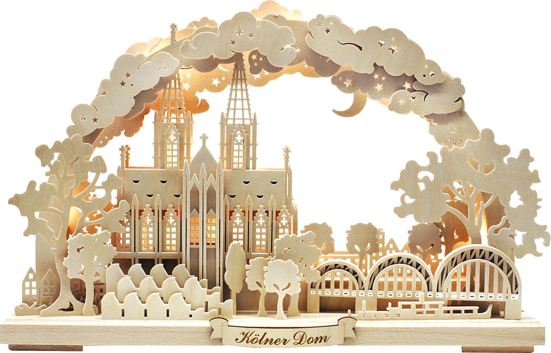 3D-Schwibbogen kl., Köln 3D-Schwibbogen kl., Köln