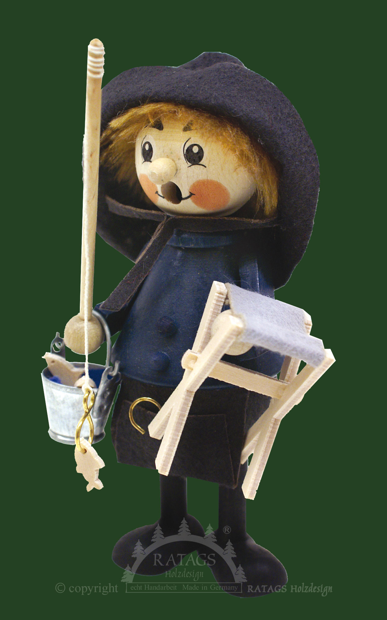 lustiger Geselle, Angler