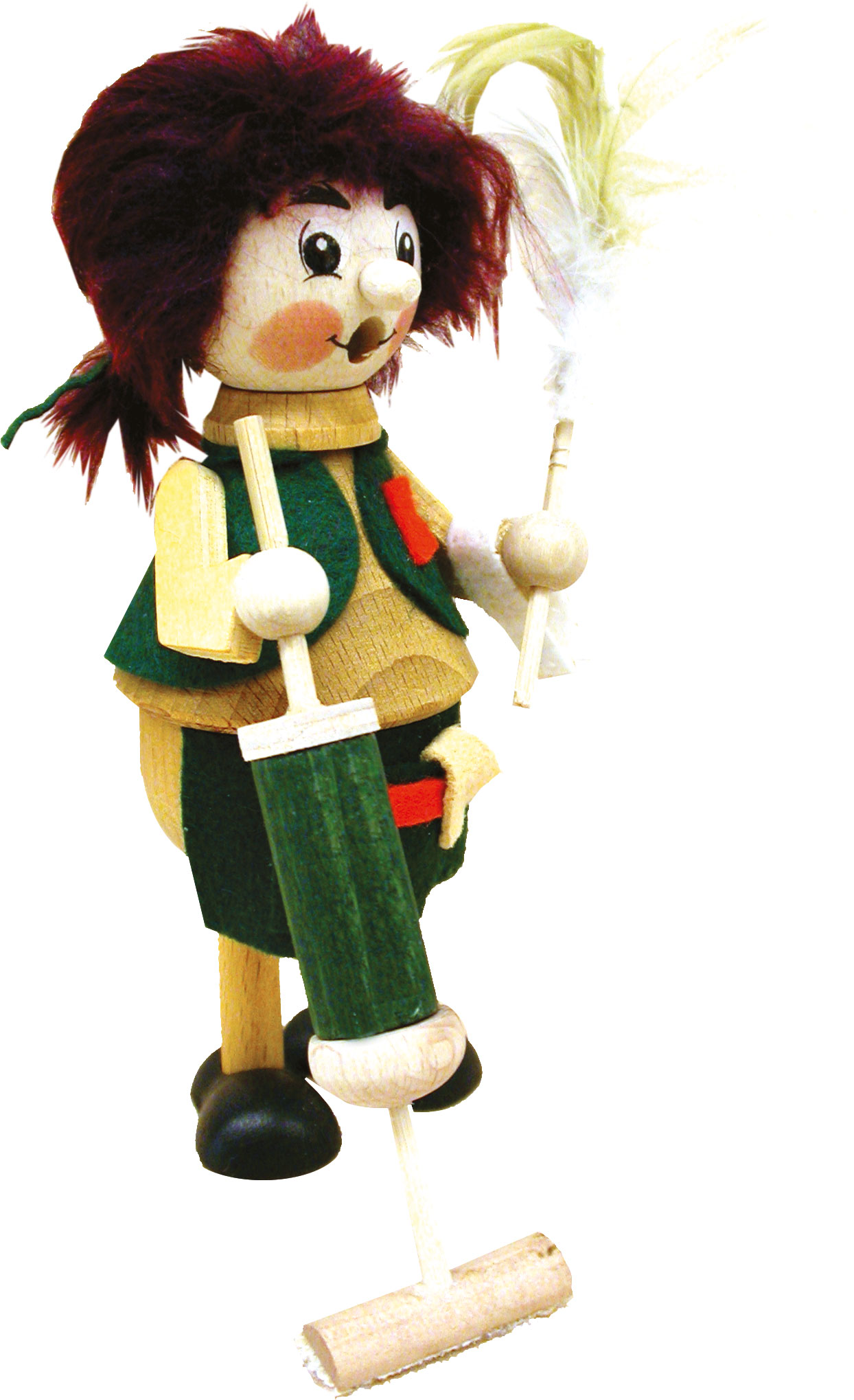 lustiger Geselle, Putzfrau, Staubsauger lustiger Geselle, Putzfrau, Staubsauger