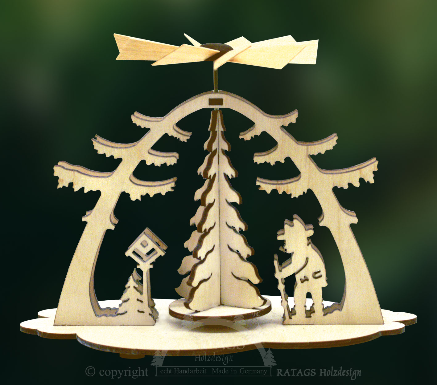 Wärmespiel, Waldspaziergang