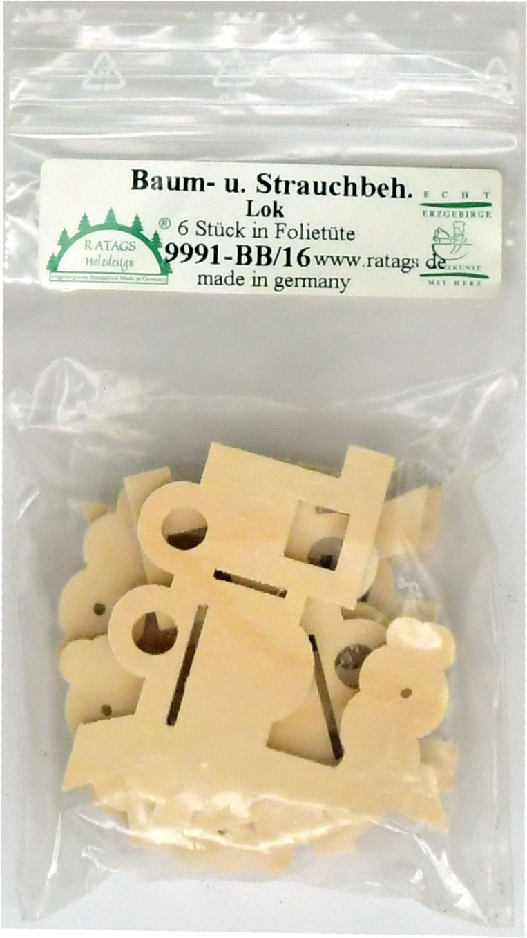 Minibild Lok, 6 Stck. Folietüte Minibild Lok, 6 Stck. Folietüte