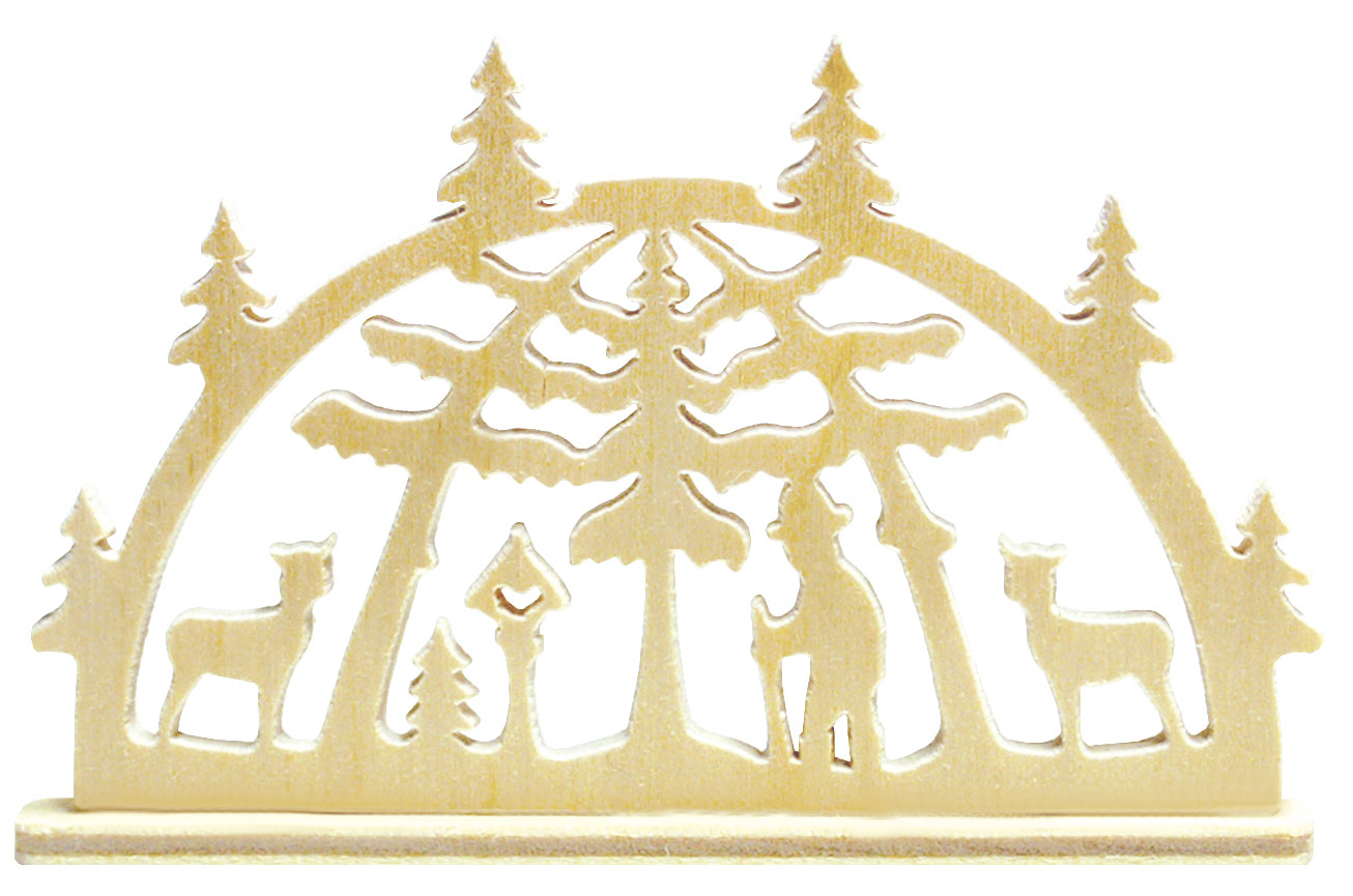 Miniaturschwibbogen Waldspaziergang