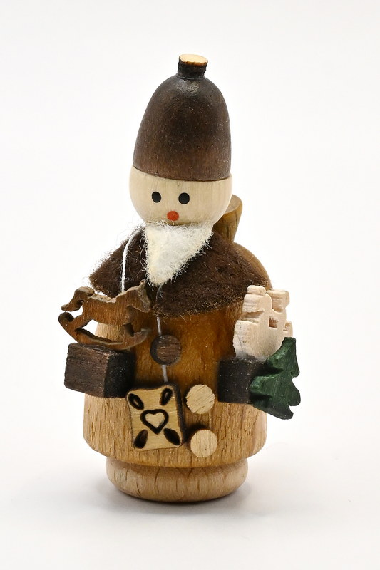 Miniaturfigur Weihnachtsmann, natur Miniaturfigur Weihnachtsmann, natur