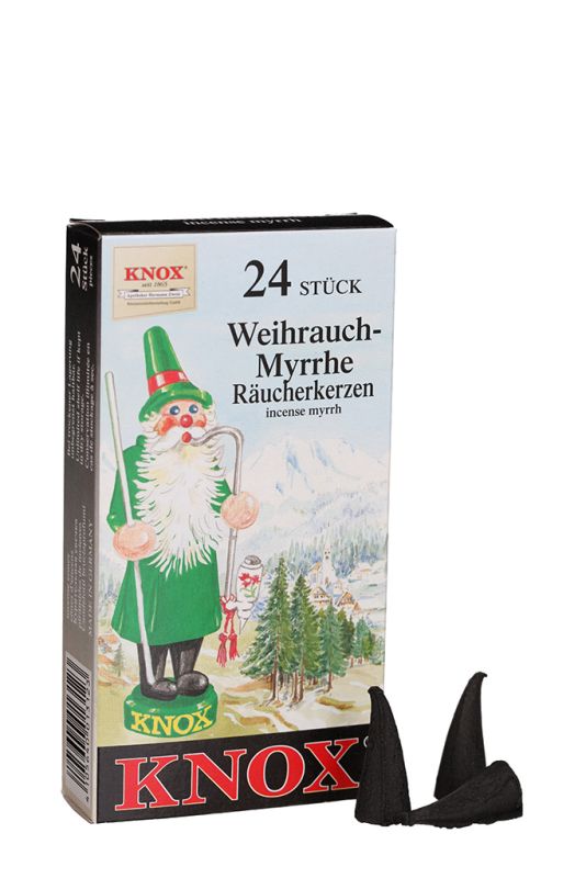 KNOX-Räucherkerzen Weihrauch-Myrrhe 24 St./Pack KNOX-Räucherkerzen Weihrauch-Myrrhe 24 St./Pack