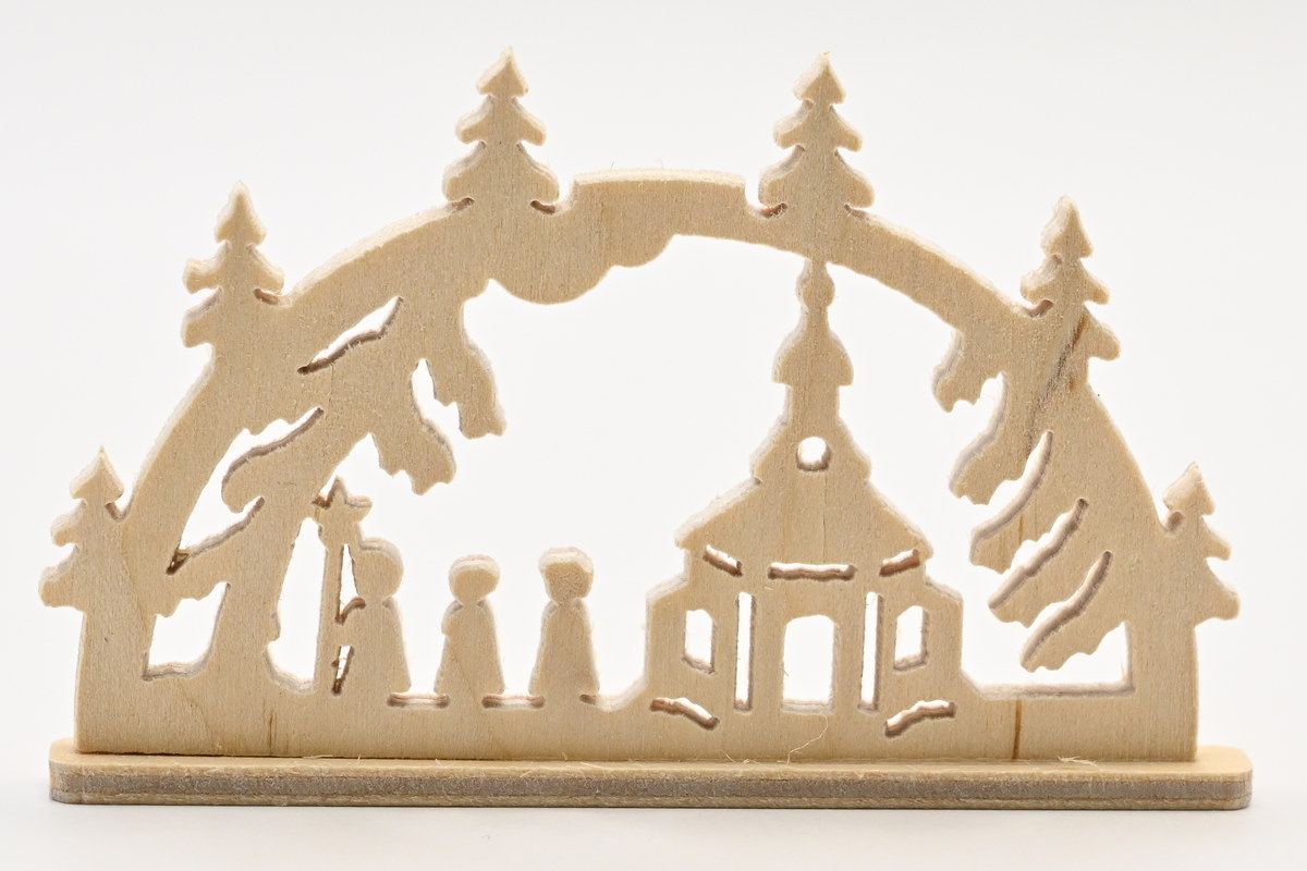 Miniaturschwibbogen Barockkirche Miniaturschwibbogen Barockkirche