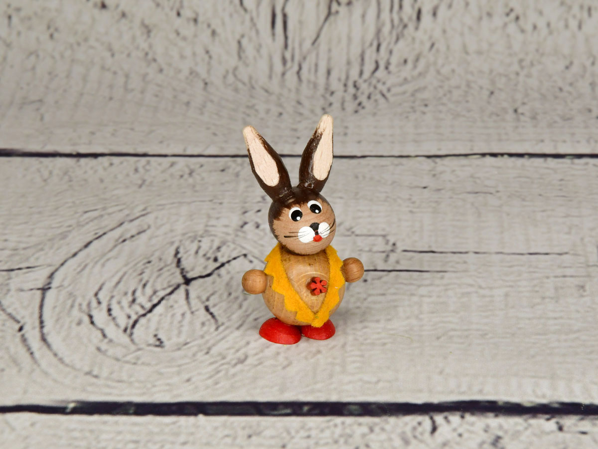 Knuffi-Mädchen klein, rot/gelb Knuffi-Mädchen klein, rot/gelb