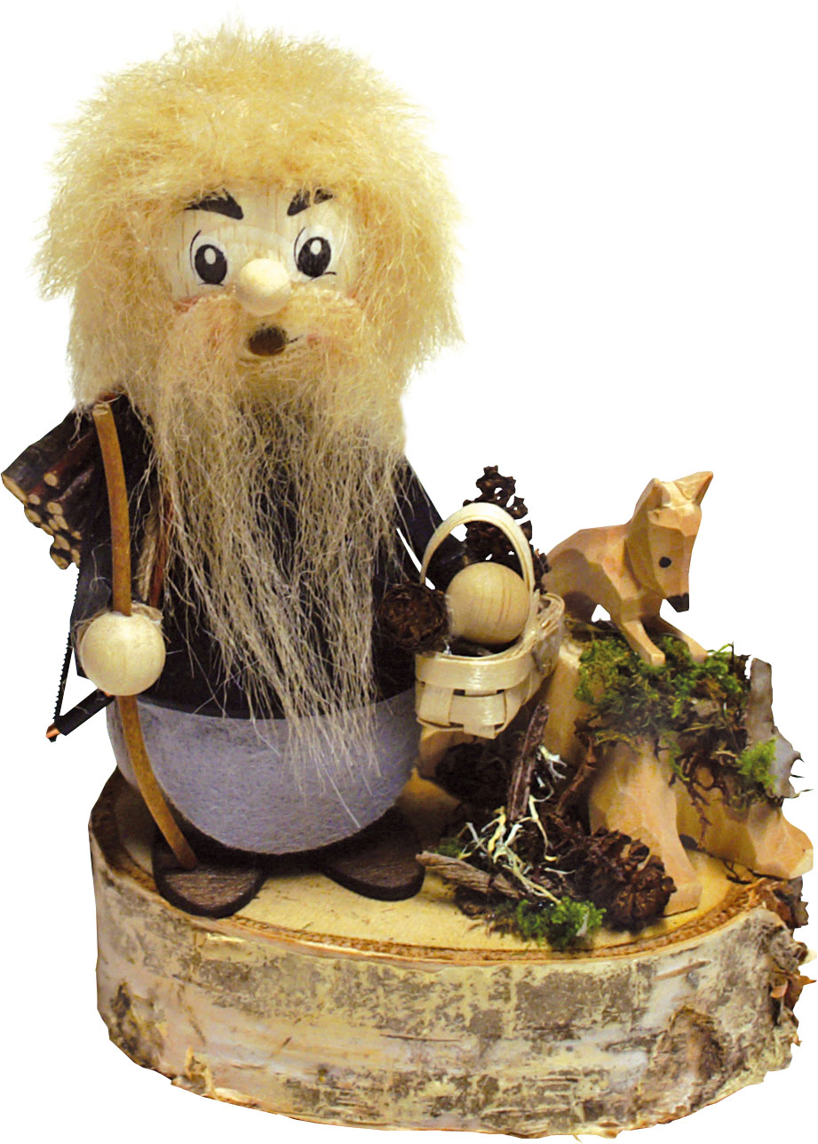 Kurzlatscher, Holzmännel, blondes Haar Kurzlatscher, Holzmännel, blondes Haar
