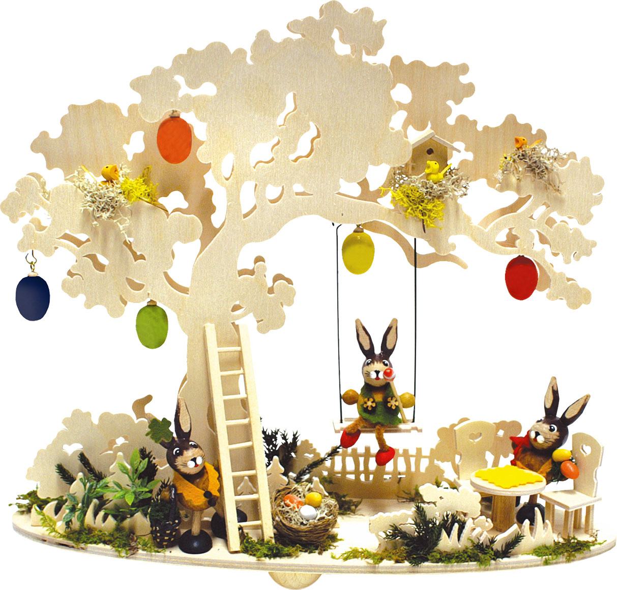 Osterbaum Hasenschaukel Hasen auf der Schaukel Osterbaum Hasenschaukel Hasen auf der Schaukel