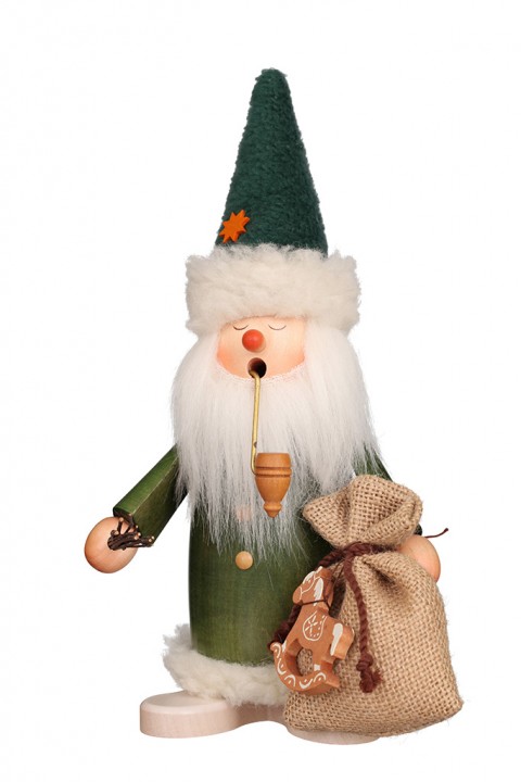 Räuchermännchen, Schlafmütze, grün