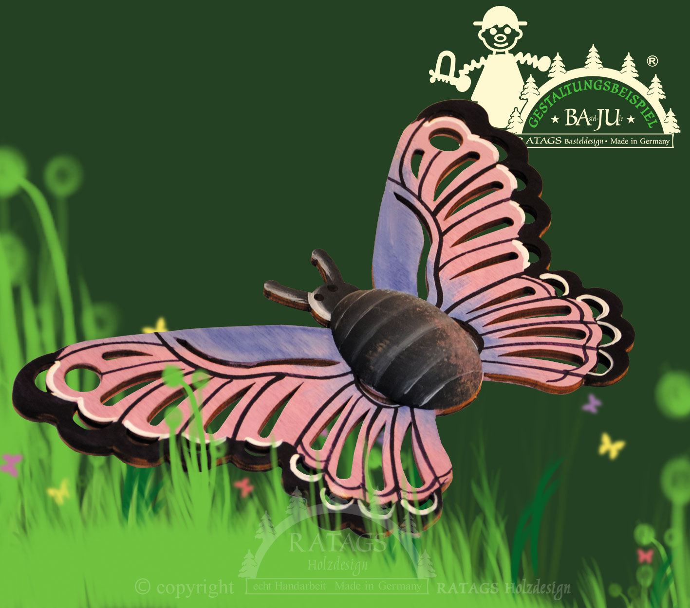 Schmetterling zum Basteln, groß Schmetterling zum Basteln, groß